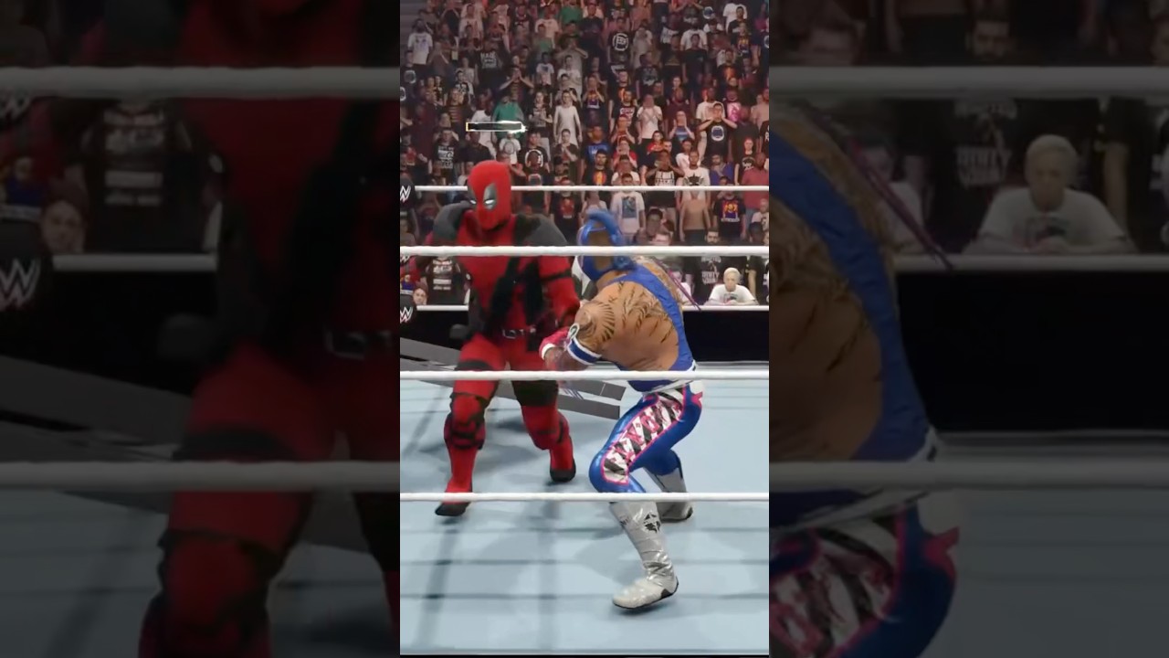 Rey Mysterio vs. Deadpool WWE Fight | Short Clip | 