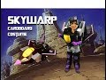 Transformers Cardboard Costume - Skywarp -Best Transformers Costume Ever!