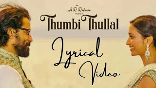 Thumbi Thullal song lyrics ❤️ | Cobra