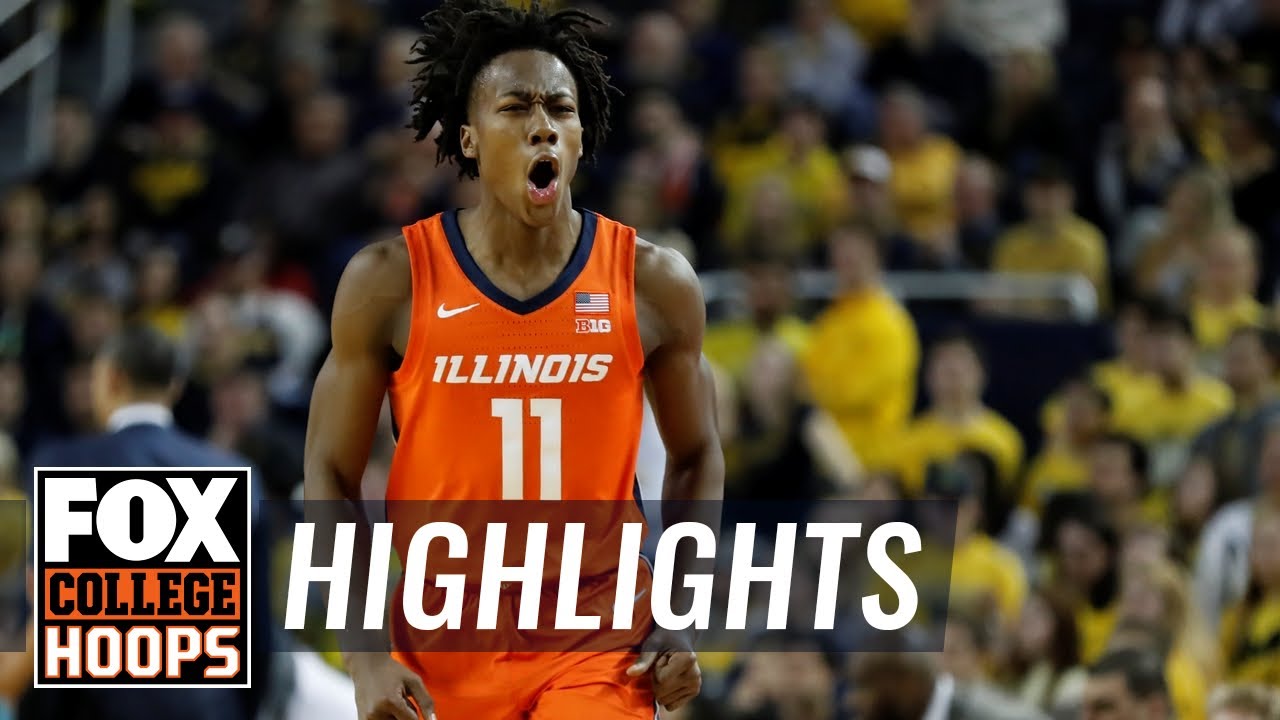 Dosunmu's career day lifts Illinois past Michigan in final seconds | FOX COLLEGE HOOPS HIGHLIGHTS