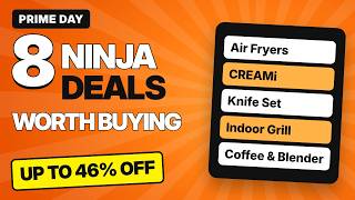 8 Ninja Prime Day Deals Worth Buying Up to 46% Off