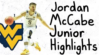 Jordan Mccabe 2020-2021 Wvu Junior Highlights