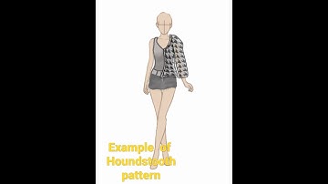 Houndstooth pattern design