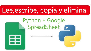 Curso Python + Google SpreadSheet 2020 en Español