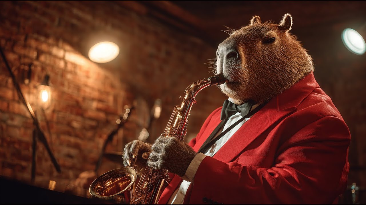 Upbeat New York Jazz Basement | Cozy Swing Groove for Focus & Relax