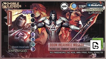 Moskov Abyss skin script | Full effects, no password, no ads, and a backup file!