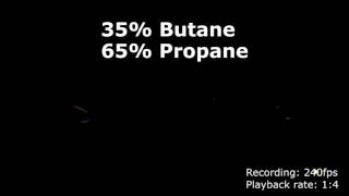 Laminar Flame Speed Visualisation