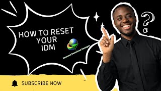 How to reset you Internet Download manager 