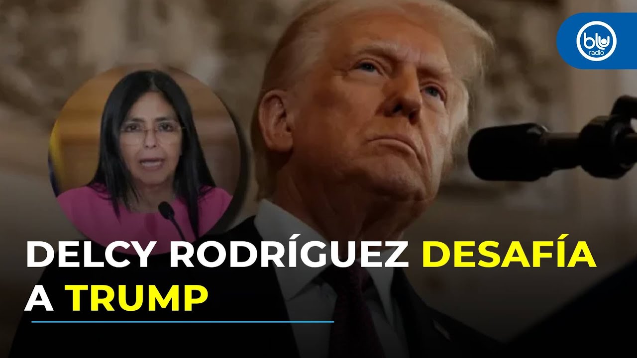 Delcy Rodríguez responde a Donald Trump : “Venezuela no se rinde ni se entrega”