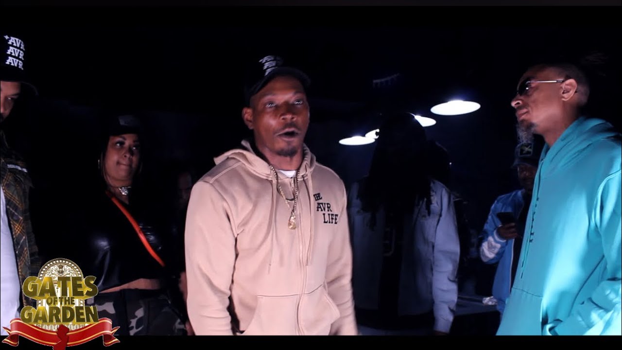 B.O.B. vs BAR CODE | RAP BATTLE | GATES of the GARDEN - YouTube