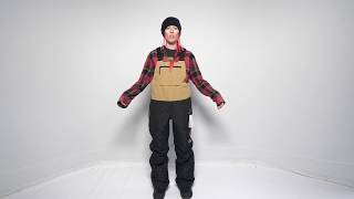 the north face men's ceptor bib