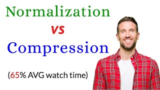 Audio Compression vs Normalization - what's the difference?
