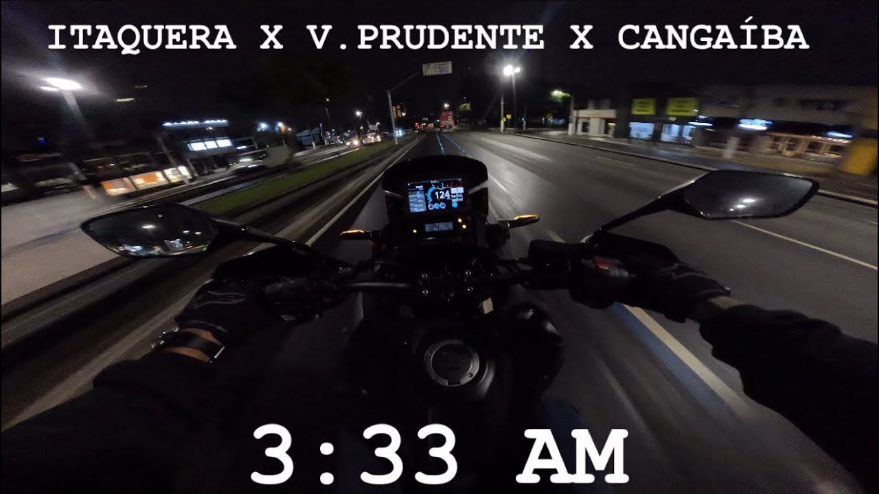 DE ÁFRICA TWIN 3:33 DA MANHÃ LESTE DE SP ITAQUERA x VILA PRUDENTE x CANGAÍBA