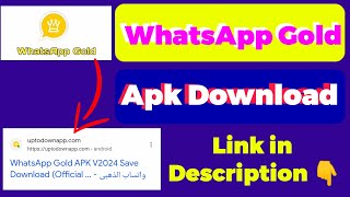 how to download whatsapp gold latest version | gold whatsapp kaise download karen screenshot 4