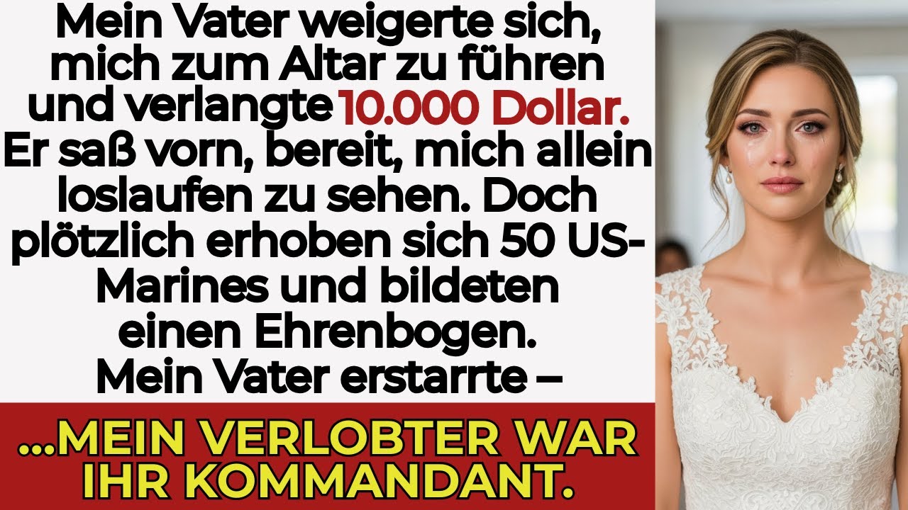 Meine Familie wollte 10.000 Dollar, um mich zum Altar zu bringen — also kamen 50 Marines