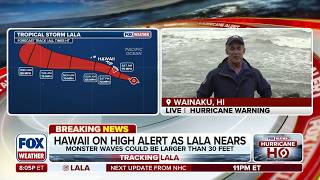 Future Hurricane Lala eyes rare Hawaii landfall, threatens heavy rain and flooding