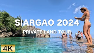 🇵🇭SIARGAO 2024 PRIVATE LAND TOUR |4K|