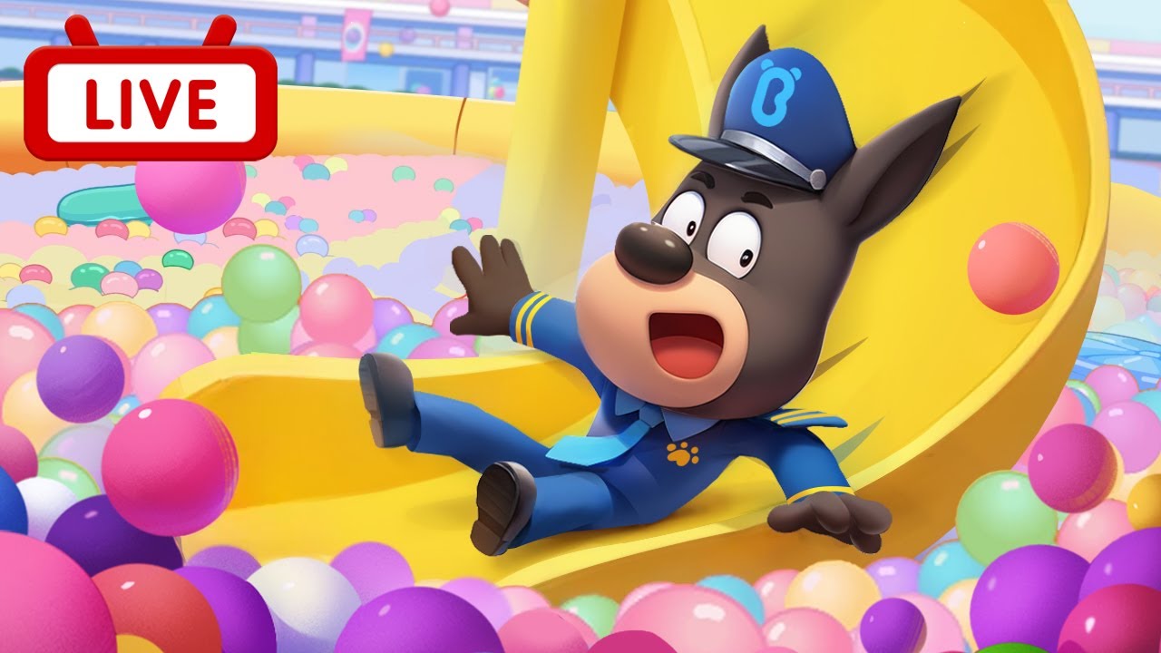 🔴【LIVE】癢癢海洋球 + 更多 | 啦咘啦哆警長的日常 | Kids Cartoon | 熱門動畫合集 | 安全警長啦咘啦哆 Sheriff Labrador | BabyBus 寶寶巴士