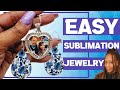 SUBLIMATION ON JEWELRY | EASY STEP BY STEP TUTORIAL