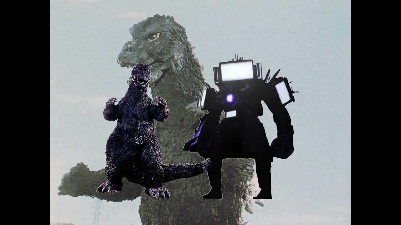 Personajes de la saga de Godzilla que le ganan al Titan tv man parte 1 