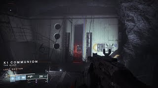 Destiny 2 - K1 Communion Lost Sector - Moon Lost Sector Locations Profile