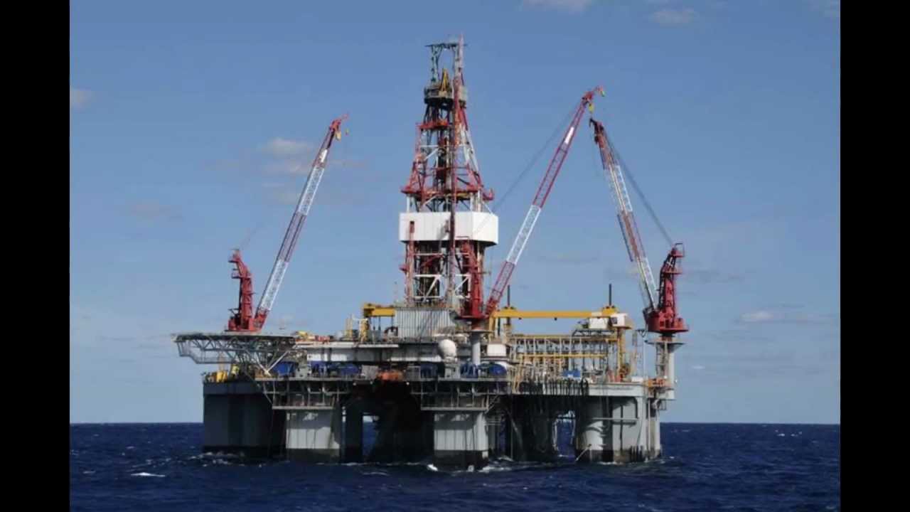 Gulf of Mexico Oil Rigs - USA - YouTube