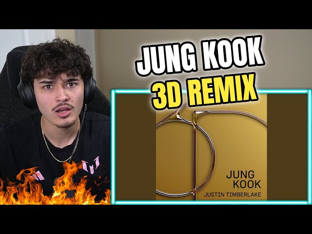 Jung Kook '3D' Justin Timberlake Remix | REACTION! class=