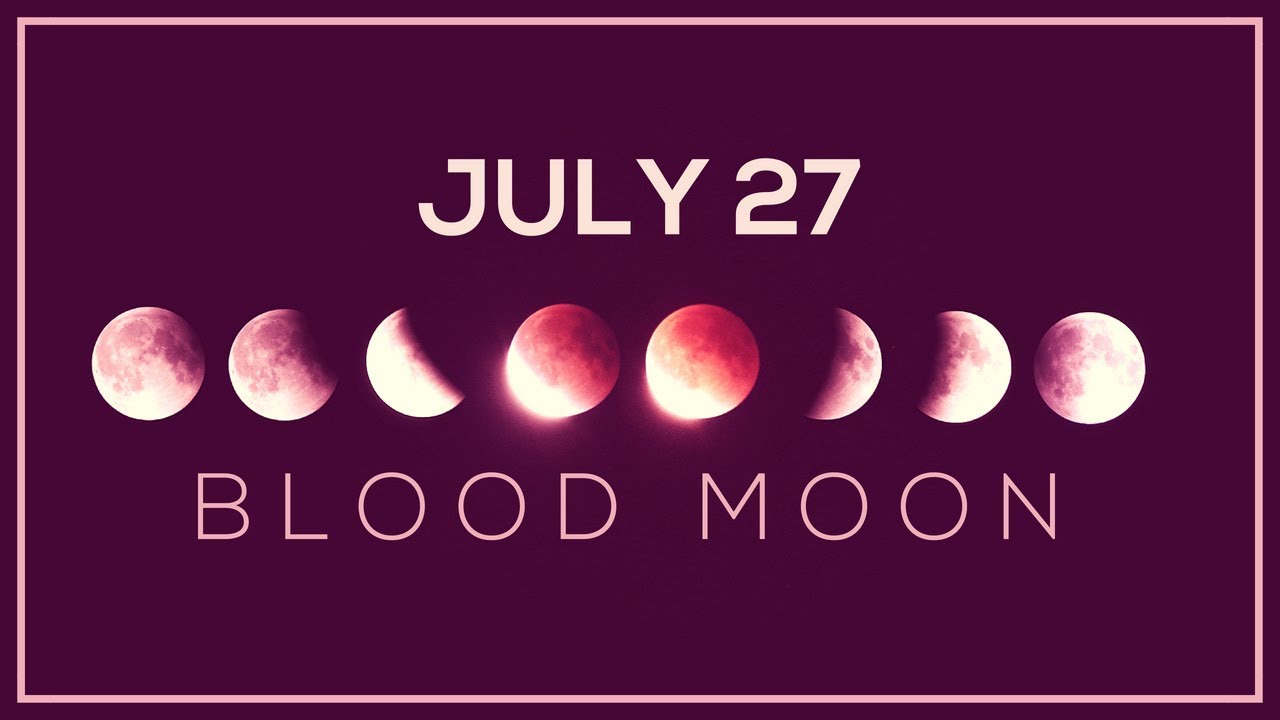 Full Moon Lunar Eclipse July 27, 2018 Twin Flame Energy Report! - YouTube