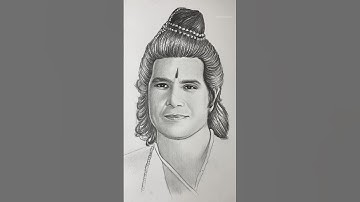 Jai shree Ram 🙏🏻❤️ #shorts #shortvideo #sketch #jaishreeram