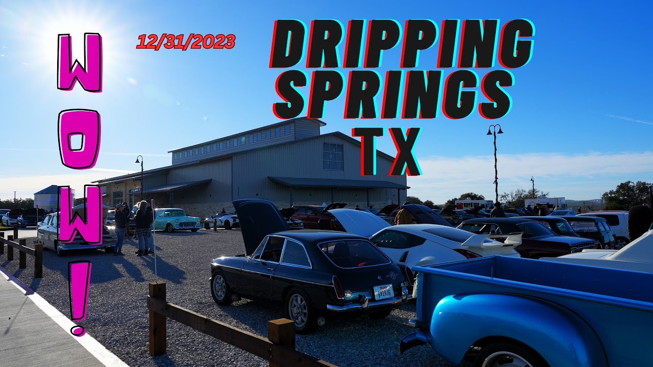 Coffee with Cars Dripping Springs TX 12/31/23 YouTube