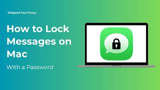 How to Lock Messages on MacBook with a Password