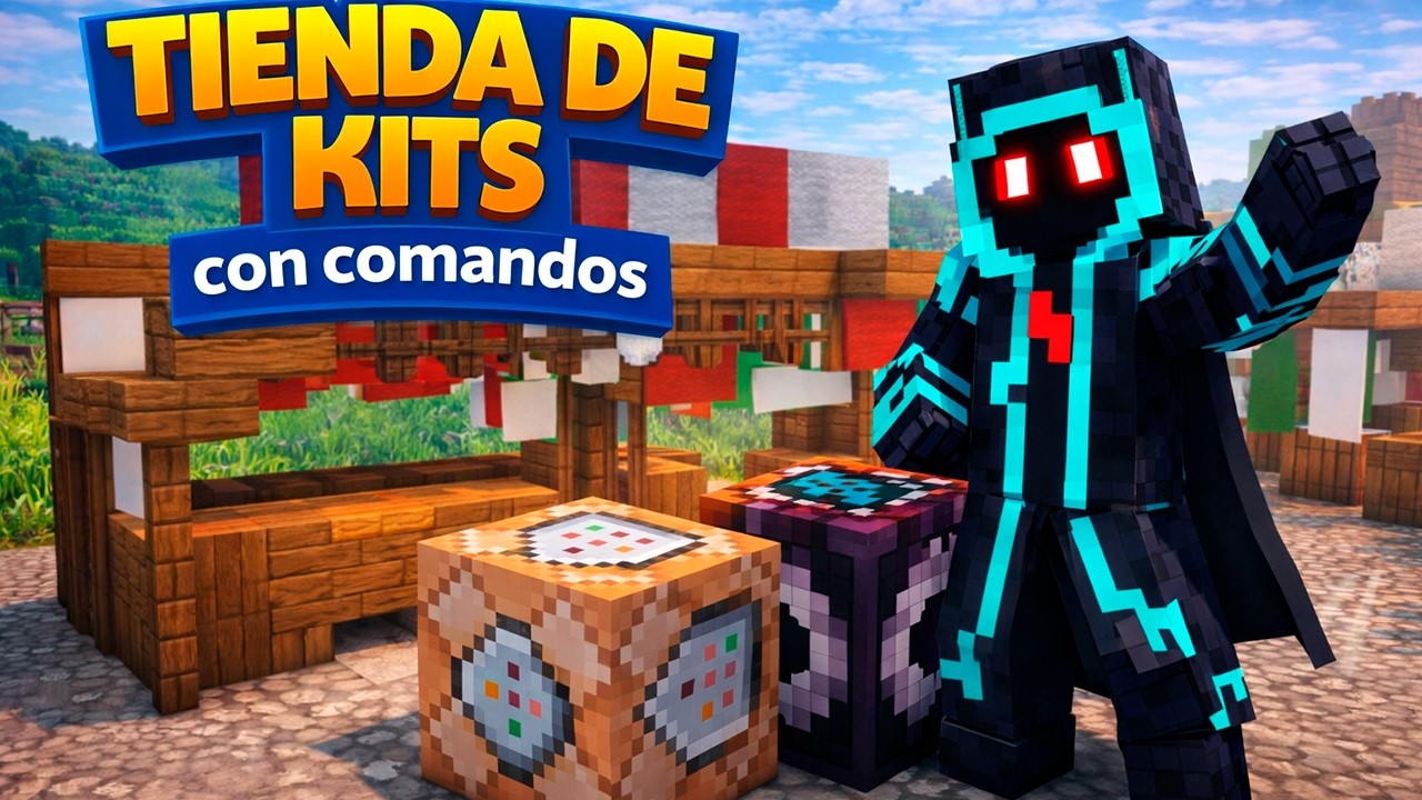 Kit. Shop Minecraft Cómo Crear una TIENDA de KITS con COMANDOS en Minecraft Bedrock | Sin ...
