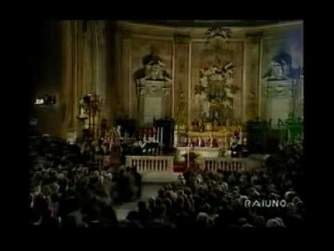 Mauro Maur, tromba Funerali di Federico Fellini Basilica di Santa Maria degli Angeli e dei Martiri