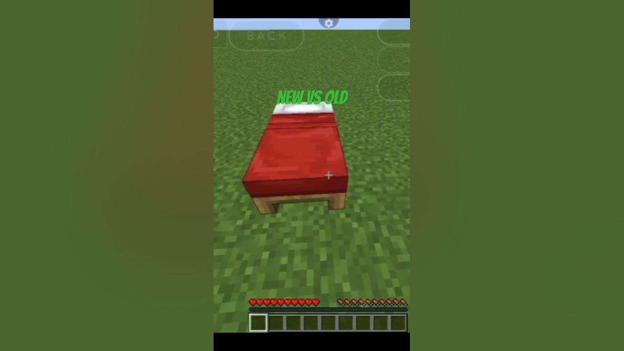 new vs old #minecraft #javaeditionminecraft #letmedownslowly #music
