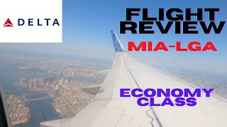 Flight Review | Miami-New York LaGuardia (MIA-LGA) | Delta Airlines (Economy)