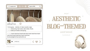 aesthetic blog-themed carrd tutorial!　⁺　© wonyologist