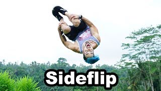 How To Do A Sideflip (Parkour Tutorial)