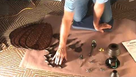 How to install a ceiling fan...Part 1