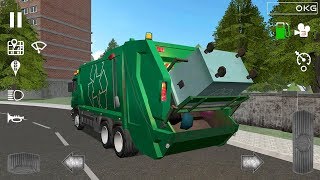 Trash Truck Simulator (by SkisoSoft) Android Gameplay [HD] screenshot 1