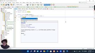 Java_Array | c. membuat dan menampilkan elemen array bertipe class/object