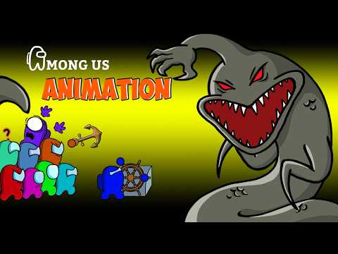 [어몽어스 Among Us] SEA HAND Monster :WE SWAM TOO FAR IN THE OCEAN | AMONG US FUNNY ANIMATION