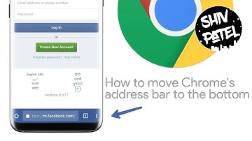How to Move Chrome Address Bar to Bottom on Android
