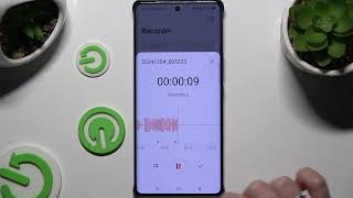 Как записать звуки на INFINIX Zero 40 5G - используйте приложение Voice Recorder screenshot 4