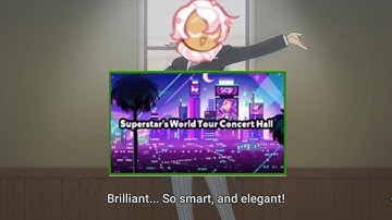 Buff when? Whipped cream 569M Superstar world tour concert hall [ Cookierun Ovenbreak ]