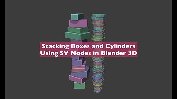 LIVENODING / SV Stacking Boxes and Cylinders