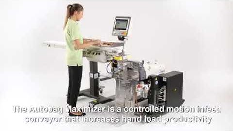 Autobag Maximizer Conveyor with Autobag 500 Bagging System | ProPac.com