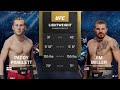EA Sports UFC 6 Gameplay Paddy Pimblett vs Jim Miller