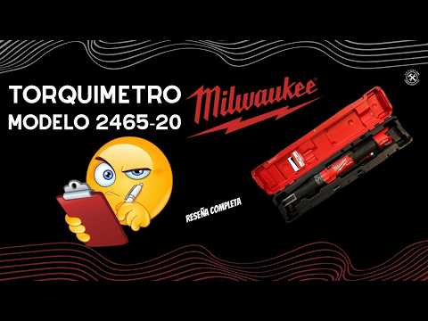 Milwaukee Torque Wrench mod 2465-20 @MilwaukeeTool