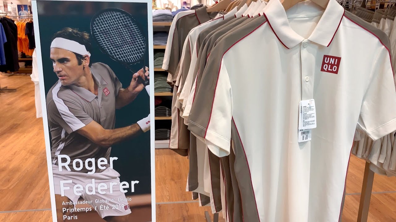 Uniqlo French Open 2019 Roger Federer Tennis 🎾 Collection - YouTube