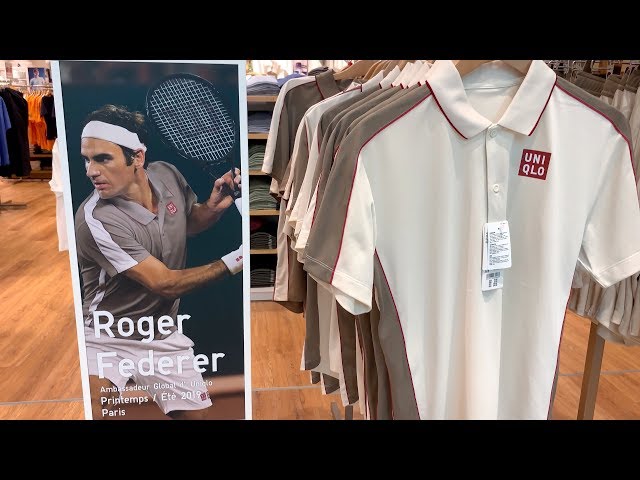 Uniqlo French Open 2019 Roger Federer Tennis 🎾 Collection - YouTube